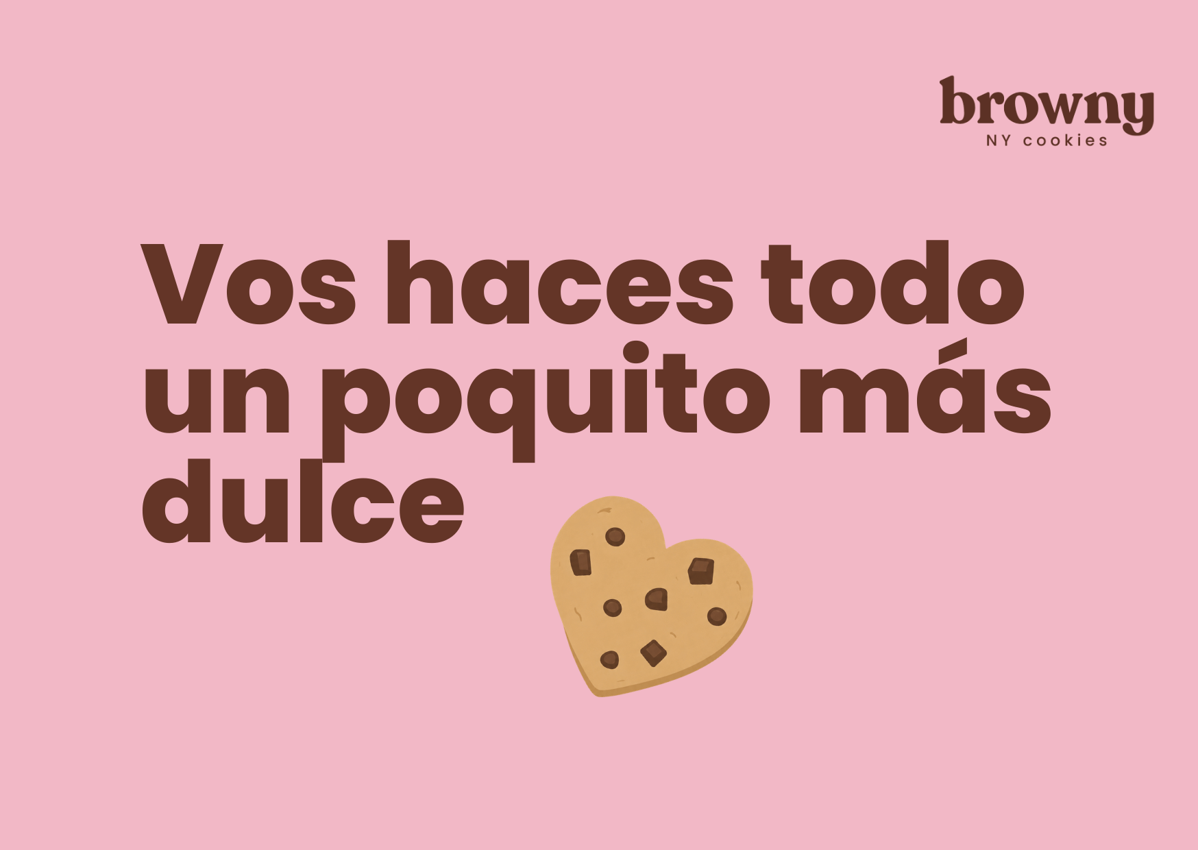 Vi esto y pensé en vos