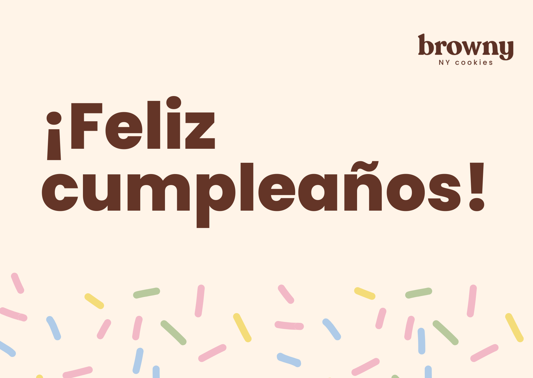¡Feliz cumpleaños!
