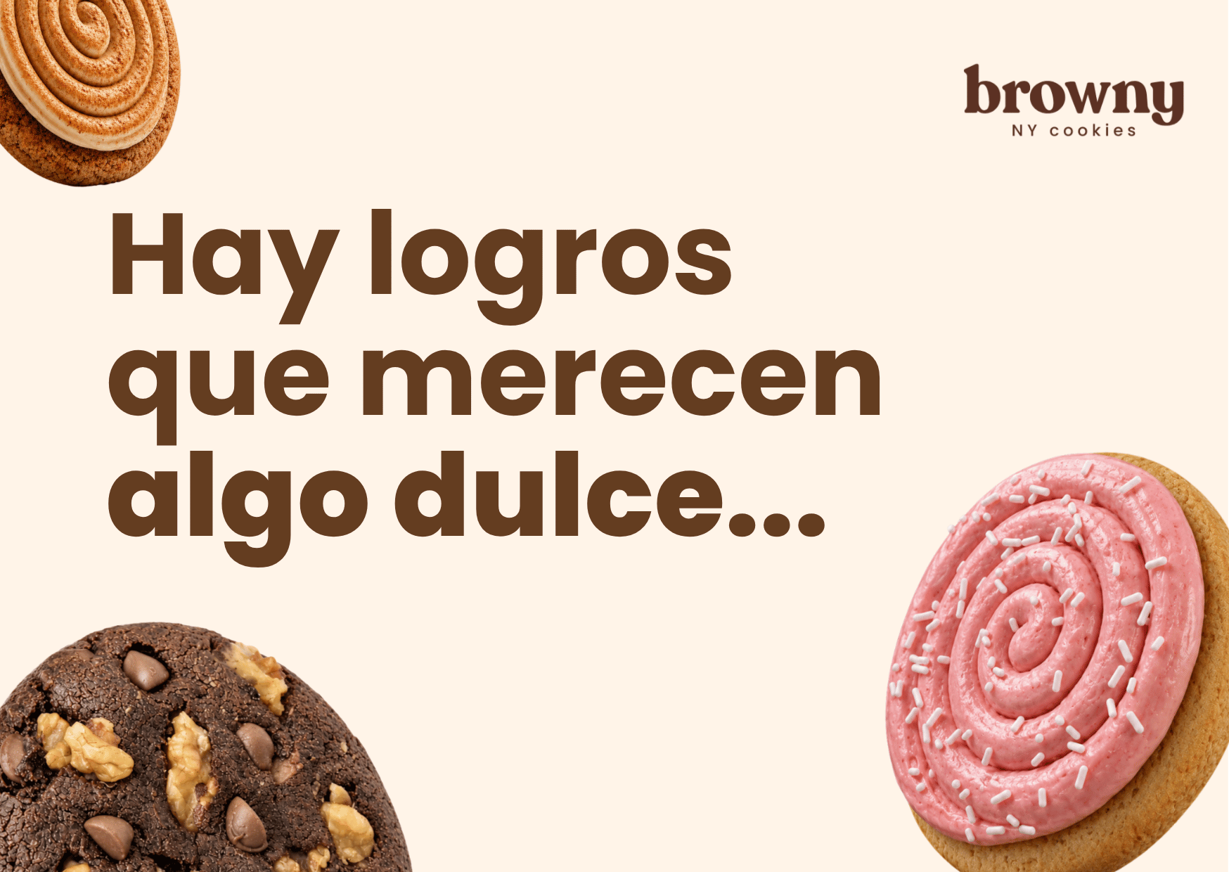 Hay logros que merecen algo dulce